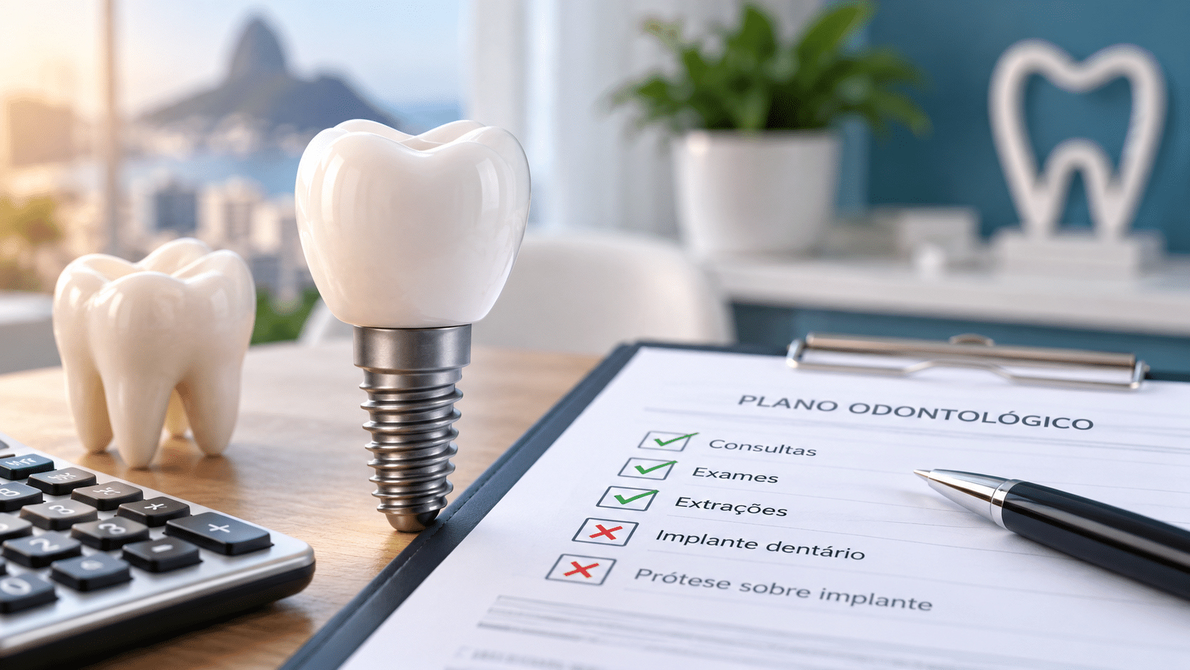Plano odontológico cobre implante dentário? O que saber antes de decidir